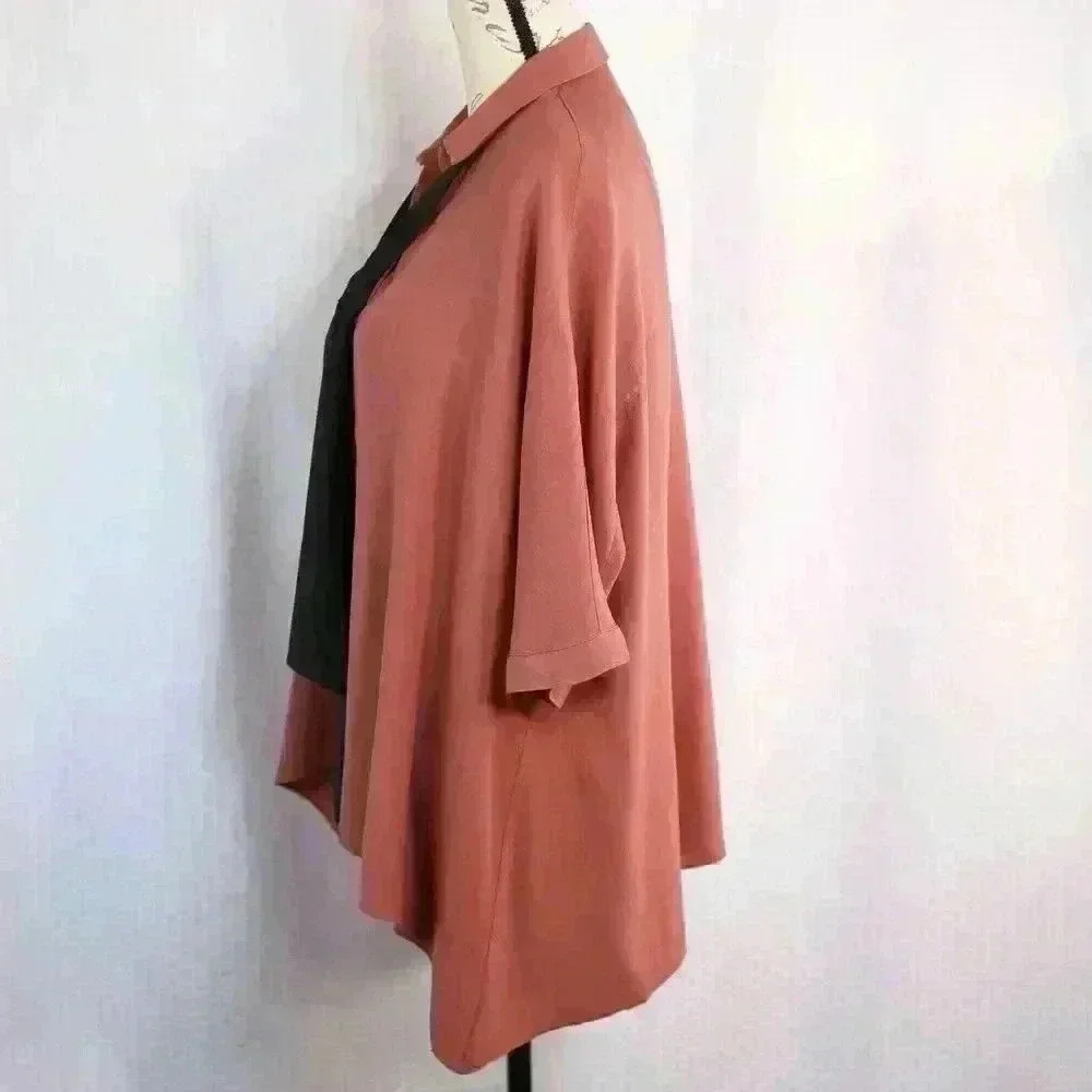 Zara Trafaluc Collection Size S Rust Color Short … - image 6